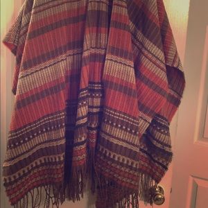 Aztec Style Cape/Poncho